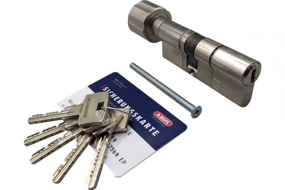 Механизм цилиндровый ABUS Magtec 65 мм (30*35) ключ/вертушка