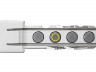 Цилиндр Evva MCS 112 мм 56x56 ключ-вертушка