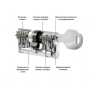 Цилиндр Evva ICS 112 мм 36x76 ключ-вертушка (латунь)
