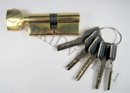 Цилиндровый механизм Msm C80-PB 30*50 кл-верт (хром) перфо
