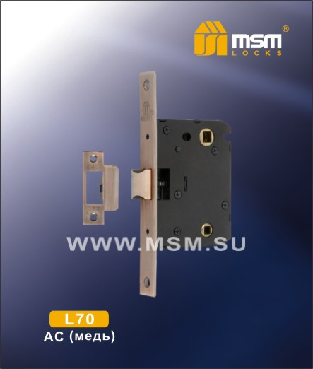 Механизм врезной Сантехнический L70AC (медь)
