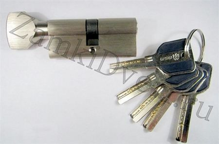Цилиндровый механизм Msm C70-SN 40*30 кл-верт (мат.никель) перфо